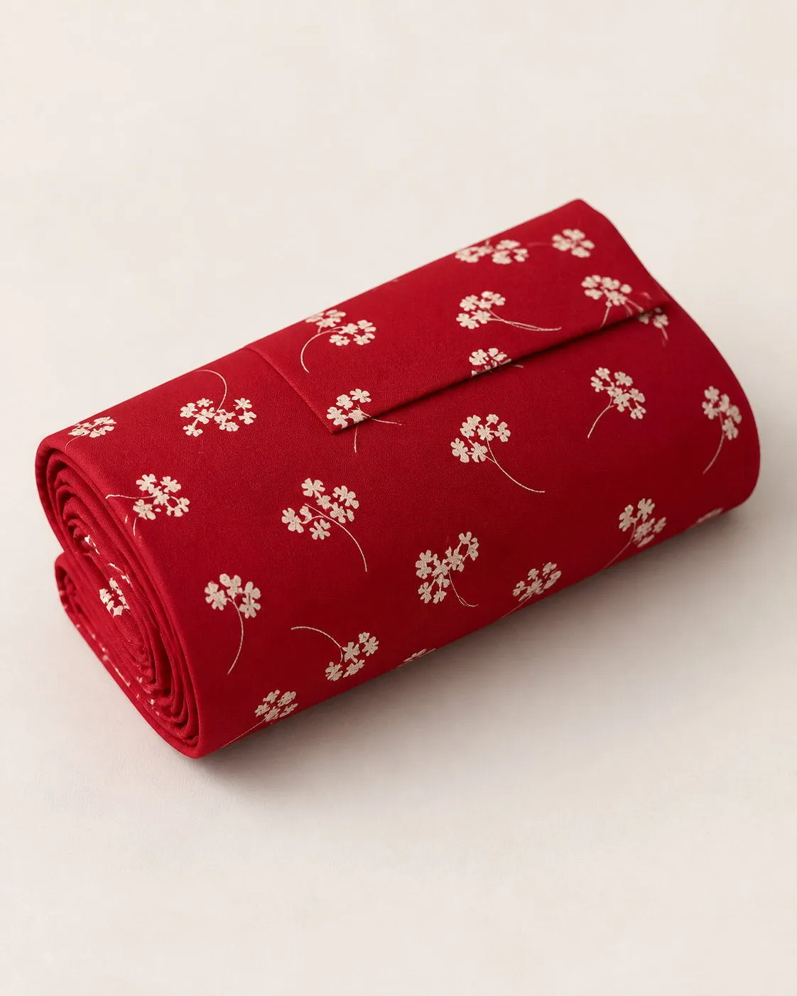 Scarlet Whisper Floral Nighty Fabric photo 2