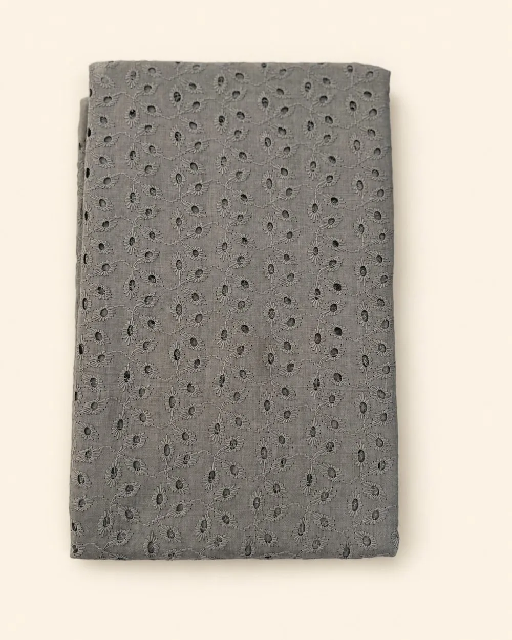 Pearl Embroidery Churidar Fabric