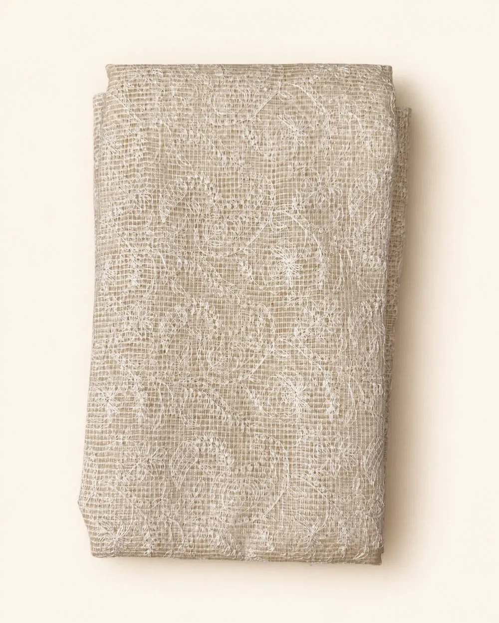 Silver Mist Churidar Fabric - Silver Grey