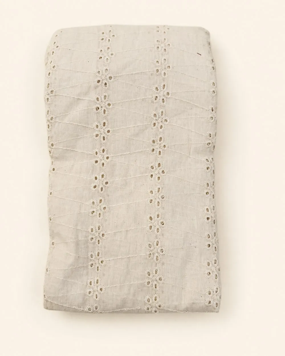 Pearl Embroidery Churidar Fabric