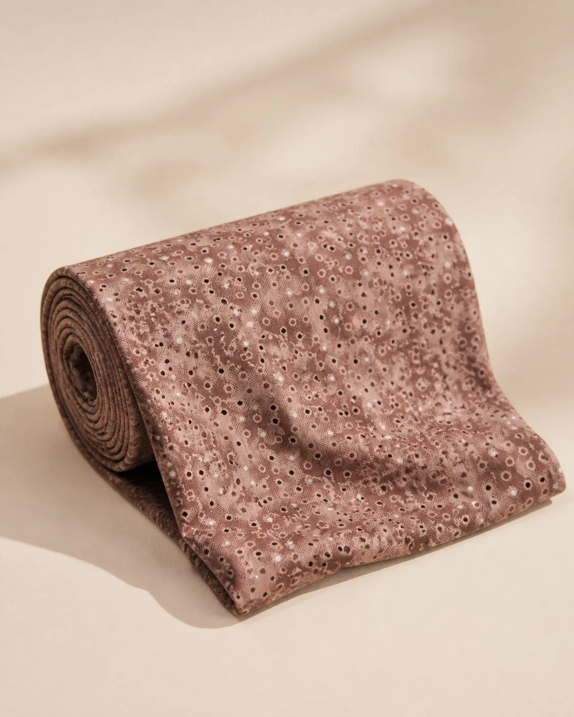 Mauve Pebble Nighty Fabric photo 2