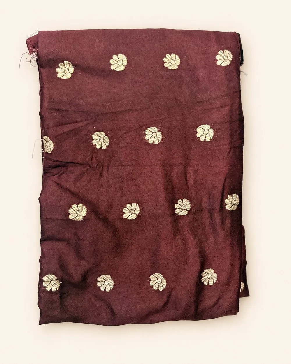 Golden Leaf Churidar Fabric