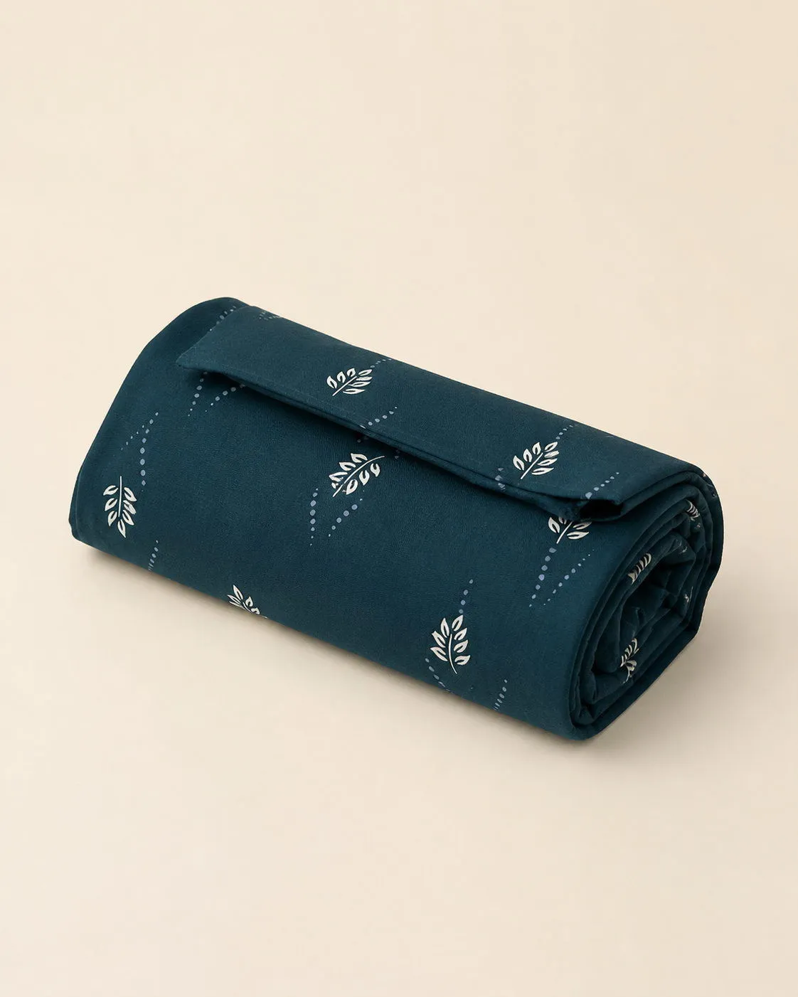Moonleaf Teal Nighty Fabric photo 2