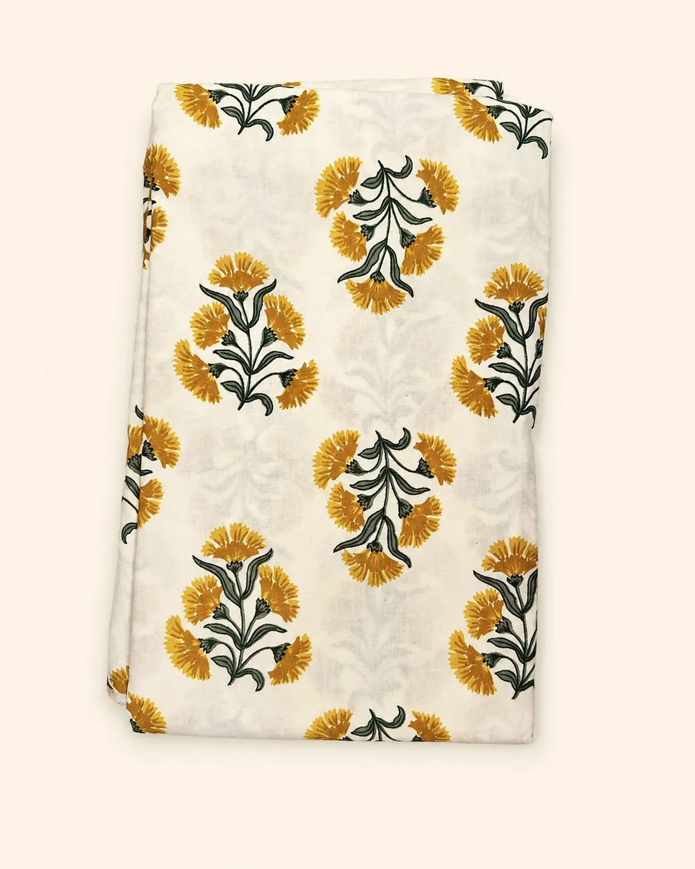 Painted Petals Churidar Fabric