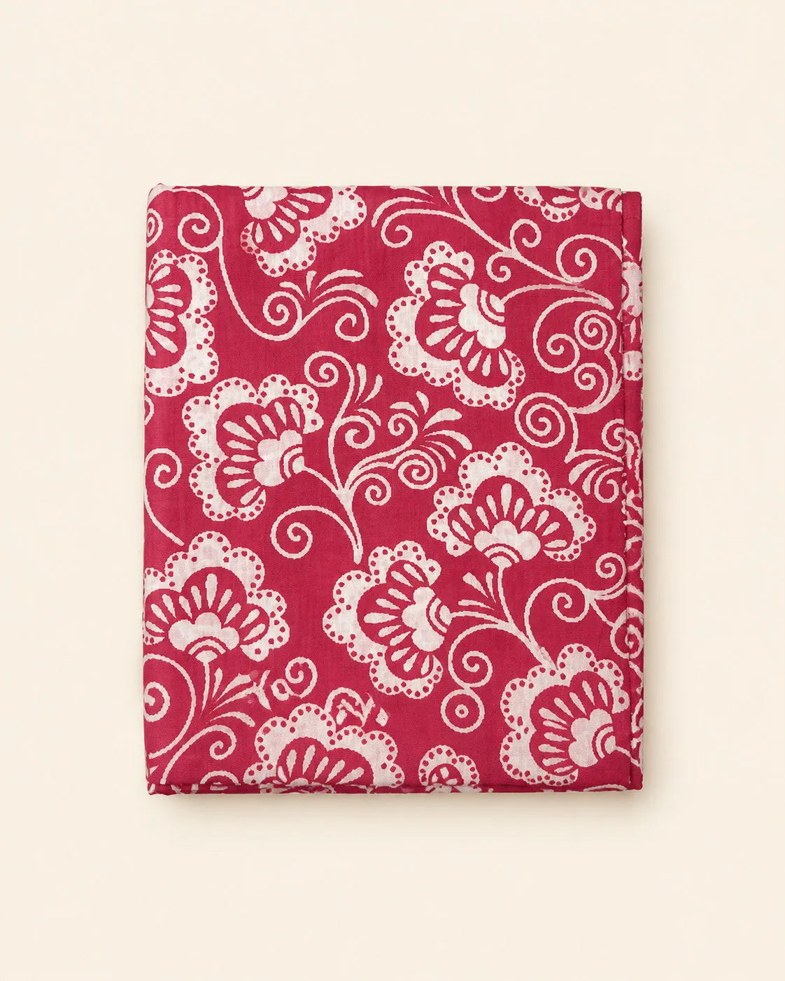 Raspberry Paisley  Nighty Fabric