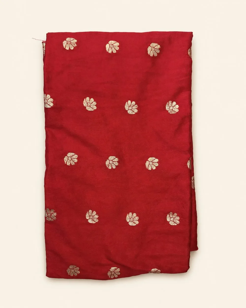 Golden Leaf Churidar Fabric